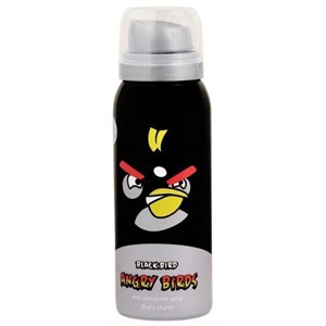 AngryBirds愤怒的小鸟 鸟的魅力运动男士香体止汗喷雾（黑色小鸟）75ml（进）