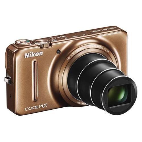 nikon 尼康 nikon 数码相机s9200 褐色