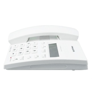 飞利浦（PHILIPS）CORD 040来电显示电话机（白色）