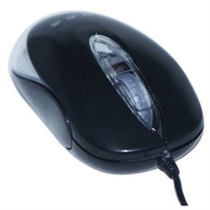 【当当销售配送】双飞燕 A4Tech OP-260 有线蓝光鼠标（黑色）(USB接口)