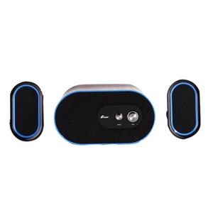 三诺（3NOD）V-10U 2.1声道多媒体有源音箱（蓝色）（usb供电）