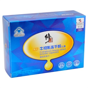 修正 乳尔牛初乳冻干粉胶囊（40粒）0.1g*10粒/板*4板/盒
