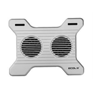 宜客莱（ECOLA）旋风系列NBC-900SV笔记本散热器/支架（银色）