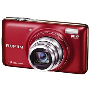 富士（FUJIFILM）FinePix T410数码相机（红色）