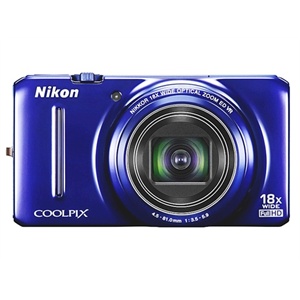 尼康（Nikon）COOLPIX S9200数码相机（蓝色）