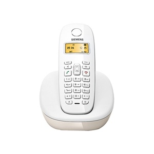 西门子（SIEMENS）A680数字单无绳电话机（玉石白）（系统2.4G）