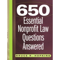 650个基本非赢利法问题解答650 Essential Nonprofit Law Questions Answered