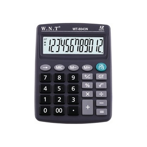 万能通（W.N.T）WT-8043N 万能通桌面型计算器