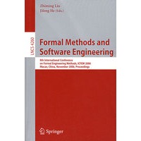 形式方法和软件工程LNCS-4260: Formal methods and software engineering