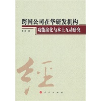 跨国公司在华研发机构功能演化与本土互动研究（J）（云南民族大学学术文库）