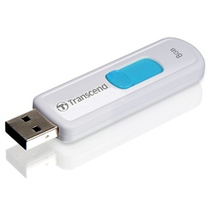 创见（Transcend）JetFlash530伸缩式U盘（白色）（8GB）