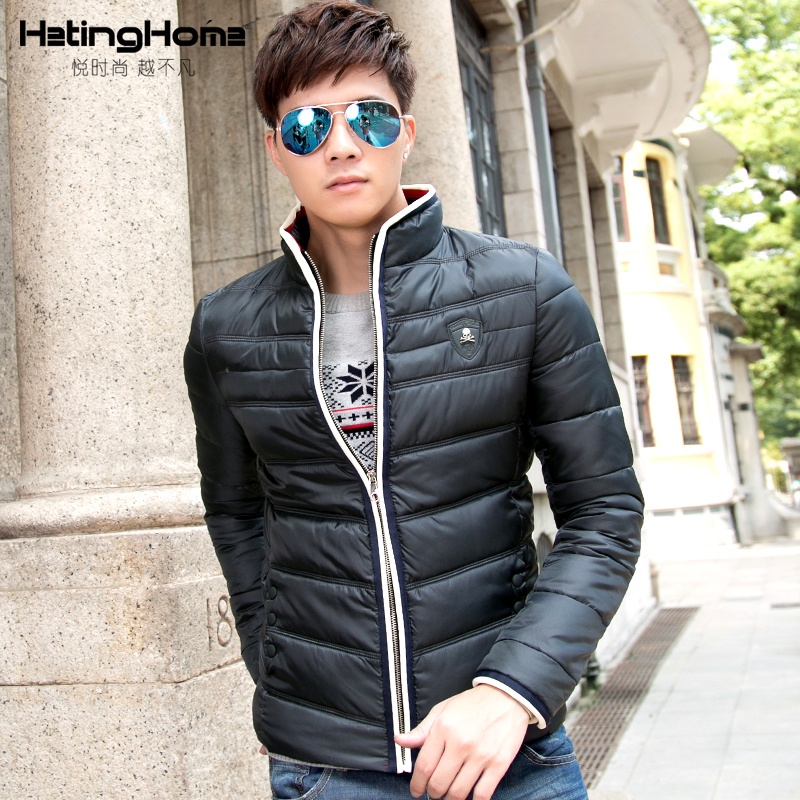 【hetinghome2015冬新款男士<em>棉服</em>韩版<em>修身棉</em>