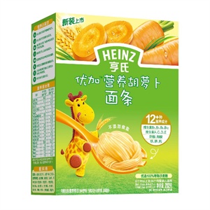 亨氏优加营养胡萝卜面条246g