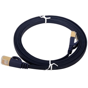 PowerSync CAT702FL超高速七类扁平网线（2米）