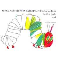 My Own Very Hungry Caterpillar Coloring Book by Eric Carle 《好饿的毛毛虫-涂色书》作者：艾瑞-卡尔 (ISBN9780141500683)
