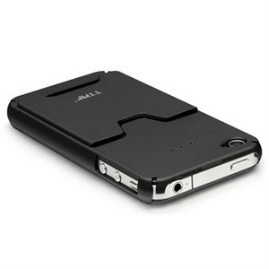 【当当销售配送】TTAF 靓饰IPHONE4保护壳 黑色 90310