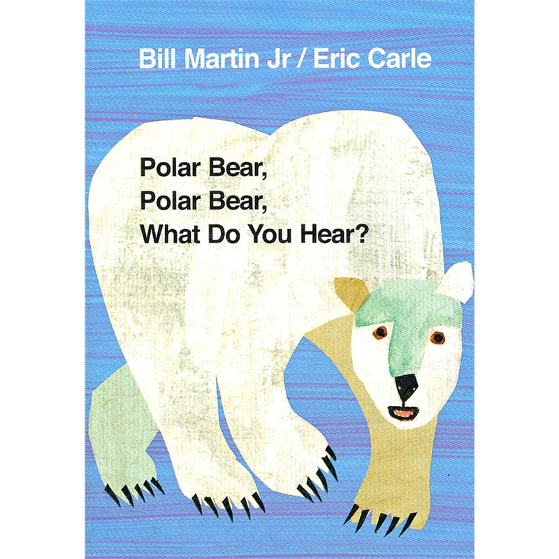 《Eric Carle Polar Bear, Polar Bear, What Do You Hear? (Board Book) 北极熊