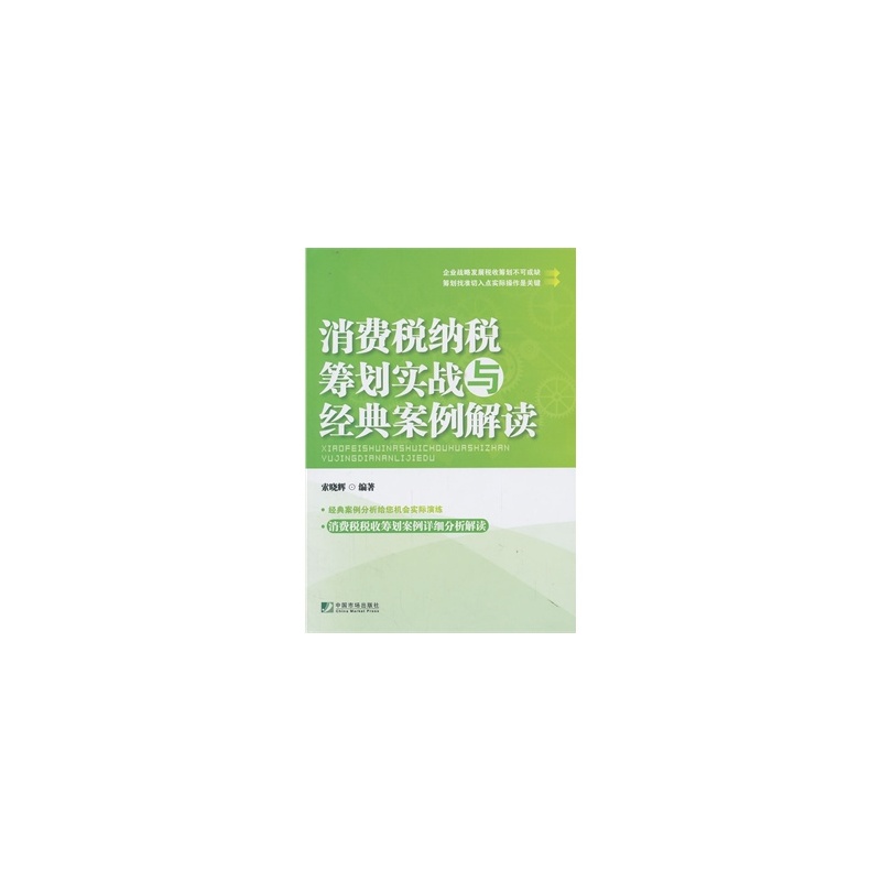【消费税纳税筹划实战与经典案例解读图片】高