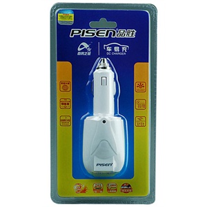 【当当自营】 PISEN 品胜 车易充2合1车载+USB充电器