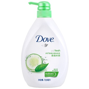 多芬 清透水润沐浴乳720ml