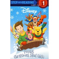 进阶式阅读丛书1：小猪的圣诞节雪橇滑行Poohs Christmas Sled Ride-Step Into Reading(1)