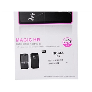 邦克仕（Benks）MagicHR高透耐刮花系列保护贴膜（诺基亚E5）
