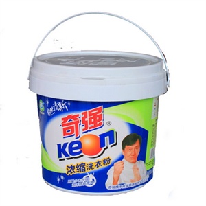 奇强 桶装浓缩洗衣粉1KG