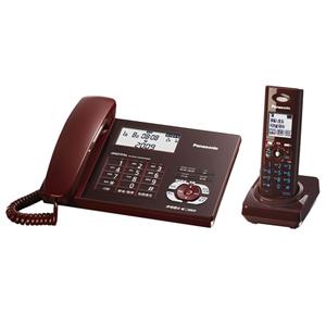 松下（Panasonic）KX-TG80CN2.4G数字无绳电话机（钢琴红）
