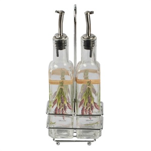 [当当自营] 爱屋格林250ML薰衣草玻璃油瓶/调味瓶组合装3GP1020