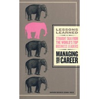 Managing Your Career (Lessons Learned)规划你的职业生涯