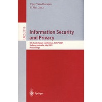 Information Security and Privacy （信息安全与保密）