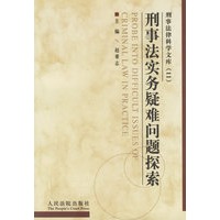 刑事法实务疑难问题探索