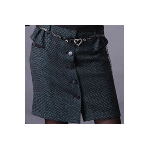【品牌直供】Maxchic品牌毛料淑女A字中裙D10WL062