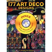 177 Art Deco Designs CD-ROM and Book 艺术装饰设计（书和光盘）