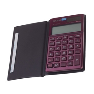 卡西欧（CASIO）SL-1100TV-RD 办公便携计算器?