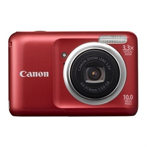 【当当自营】 Canon佳能 PowerShot A800 数码相机 红色（1000万像素 2.5寸液晶屏 3.3倍光学变焦）