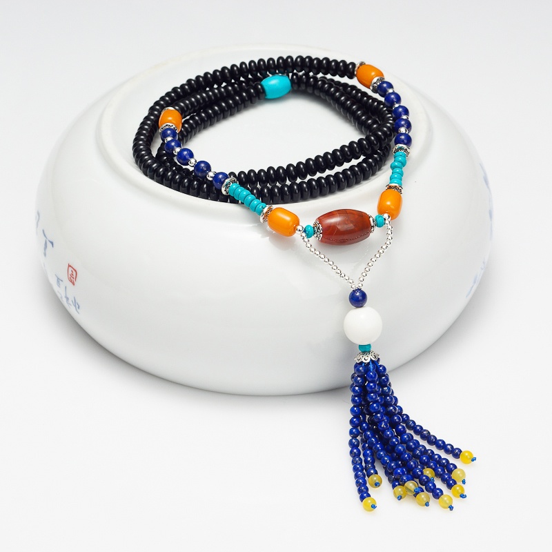 【松石青金南红<em>毛衣链图片</em>】高清图_外观图_