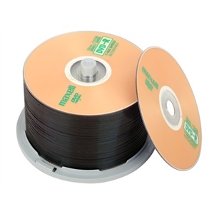 麦克赛尔（Maxell）DVD-R 50片桶装刻录光盘（1-16X）