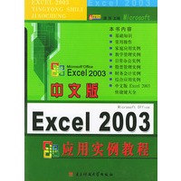 中文版Excel 2003应用实例教程
