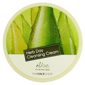 The face shop 菲诗小铺 草本芦荟卸妆霜