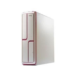 明基Joyhub LaVie E252台式整机（嫩红）（G920WL白色）