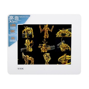 飚王（SSK）DF-G803S数码相框（白色）（高清屏8寸LED）