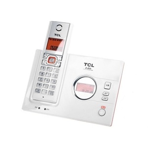 王牌（TCL）HWDCD868（6）TSD202.4G数字无绳电话机（雅致白）