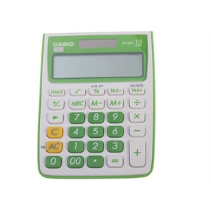 卡西欧（CASIO）MS-10VC-GN 10位计算器（嫩绿）?