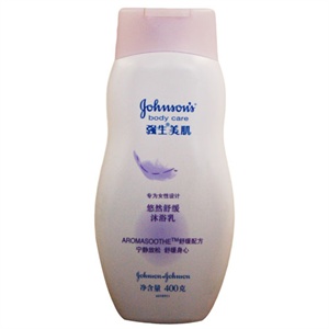 Johnson's强生 美肌悠然舒缓沐浴乳400ml