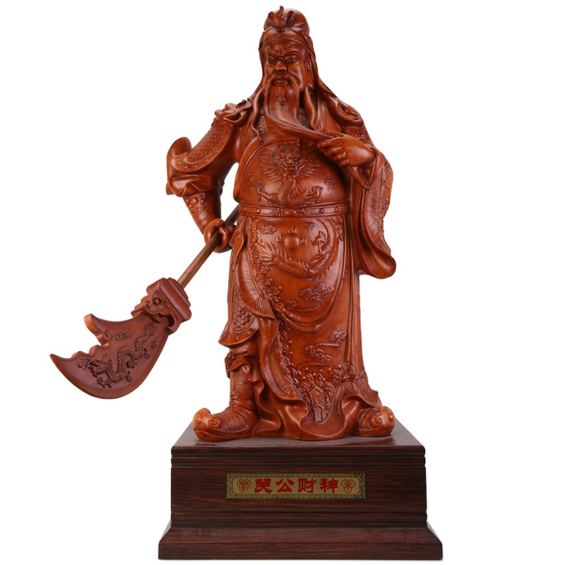 【大关公财神招财开光关公摆件关二爷树脂关公