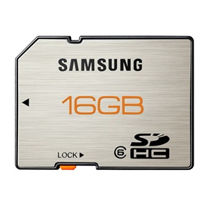 【当当自营】Samsung 三星 16GB (SD/SDHC) 存储卡（Class6）银灰色