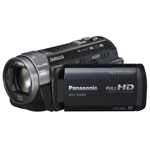 松下（Panasonic）HDC-SD800GK数码摄像机（黑色）
