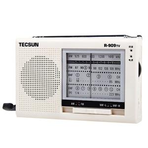 德生（Tecsun）R909TV收音机（白色）