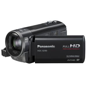 松下（Panasonic）HDC-SD90GK数码摄像机（黑色）